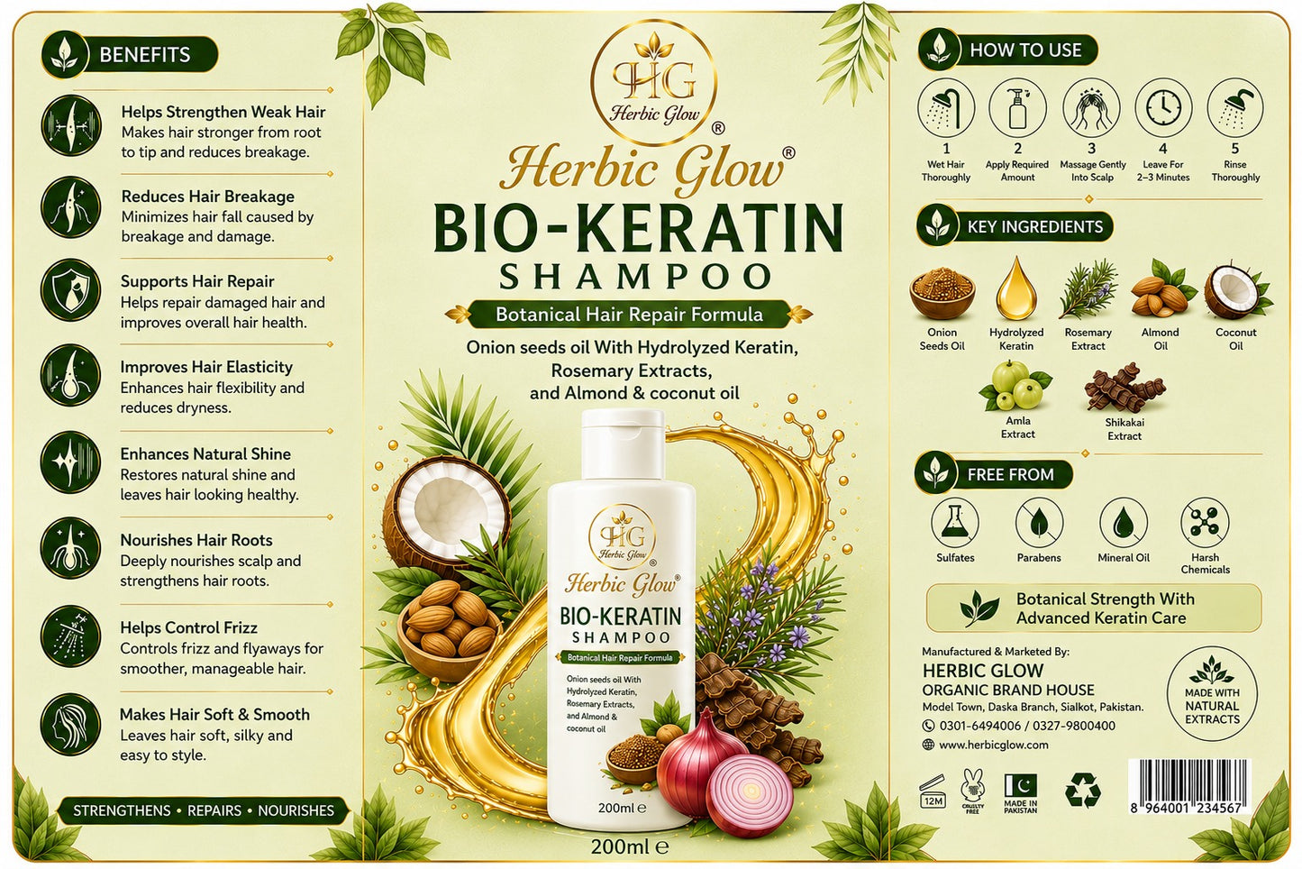 Bio Keratin Shampoo