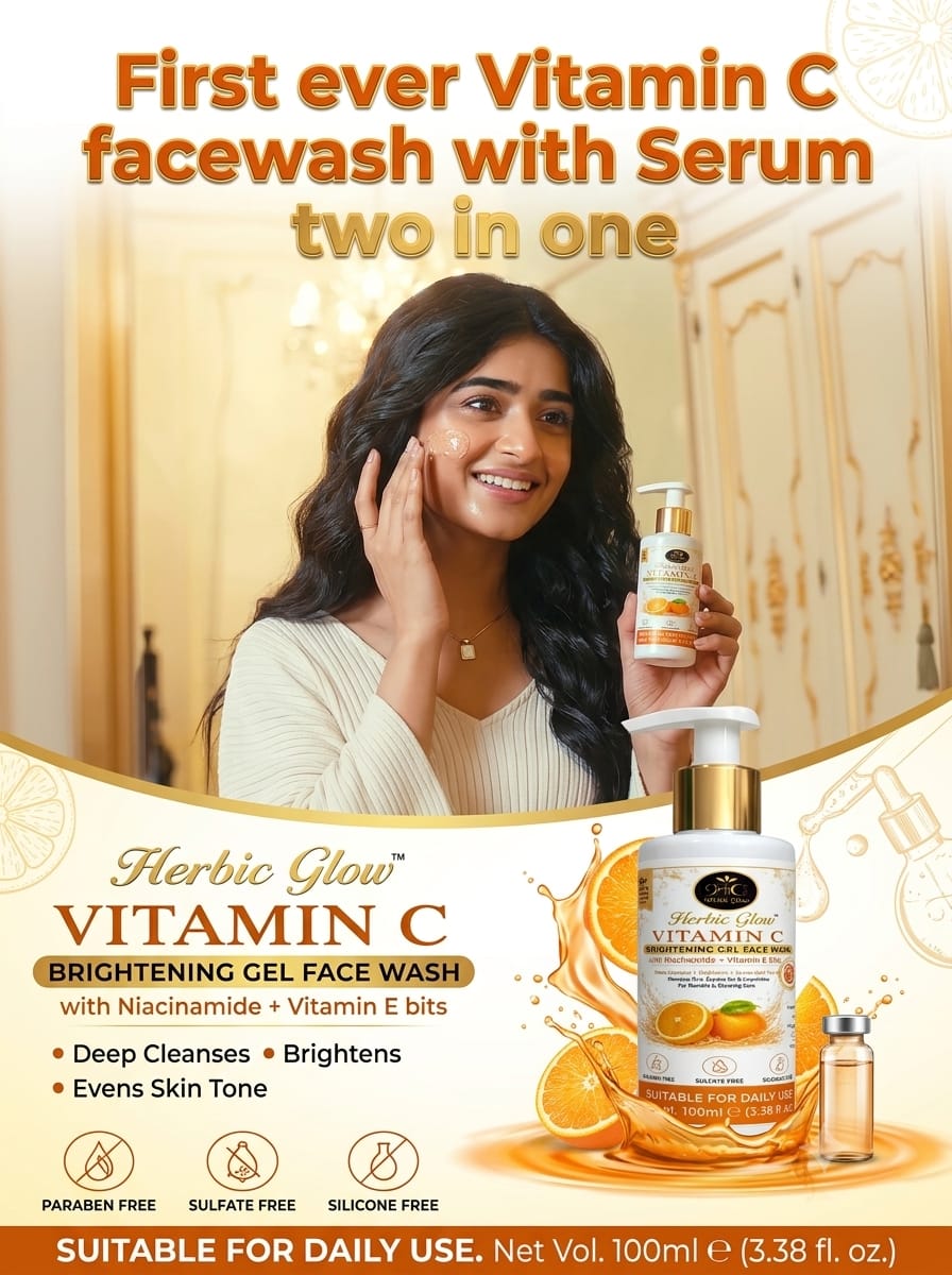 Vitamin C facewash with Serum