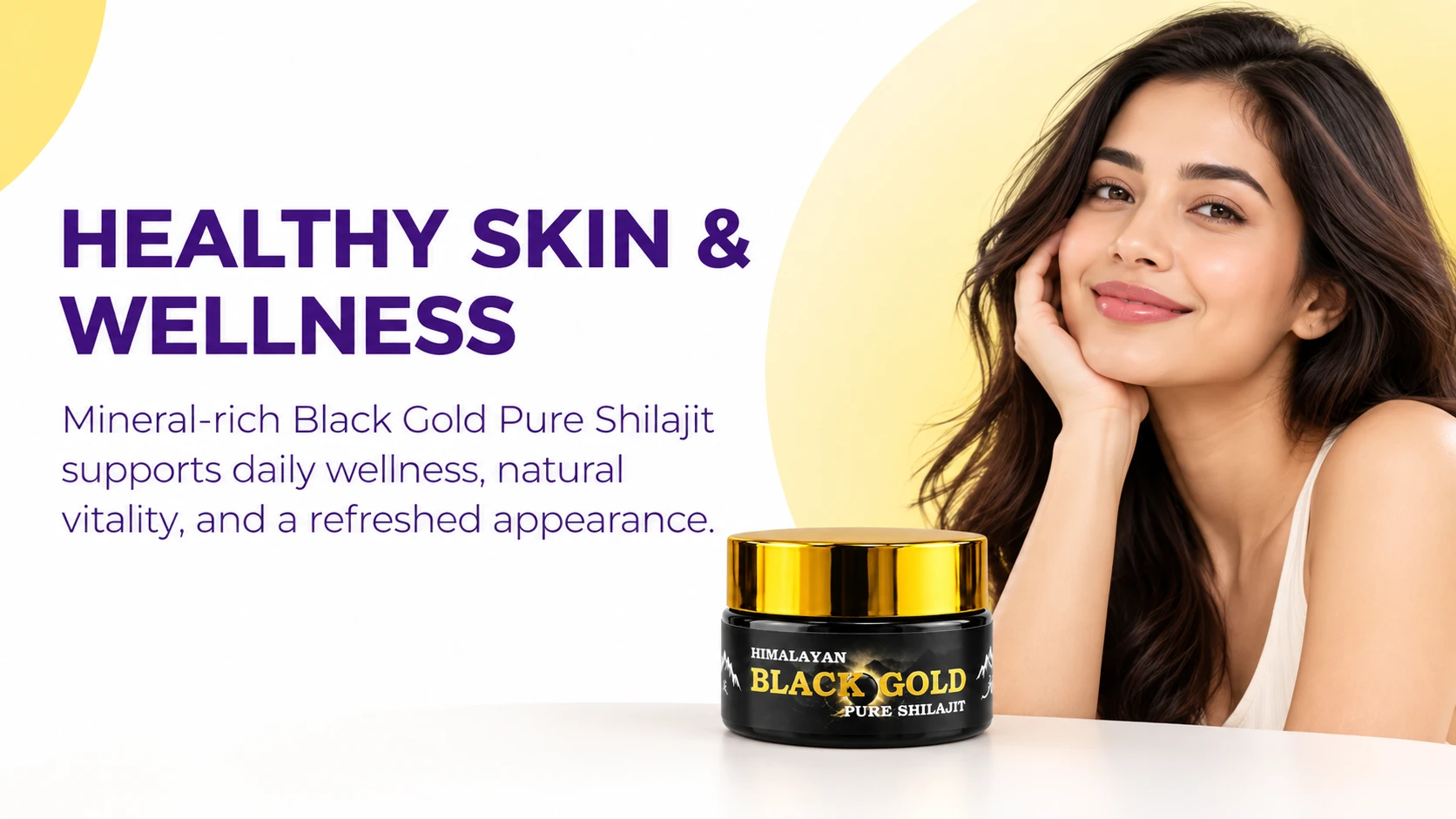 Black Gold Pure Shilajit for memory focus and brain support