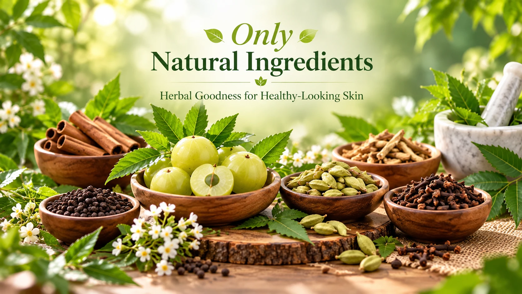 Nikhare Husn natural herbal ingredients for skin and wellness support