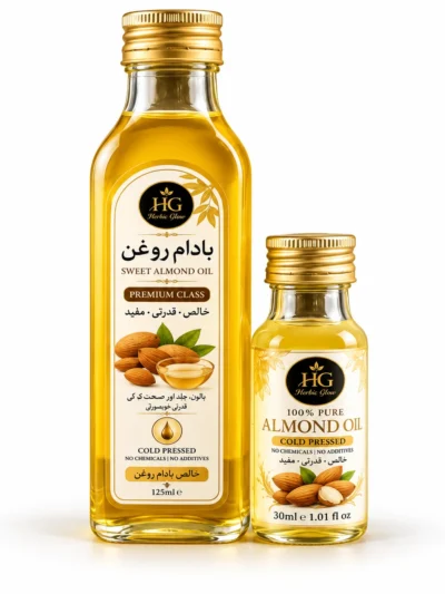 Sweet Almond Oil - Herbic Glow
