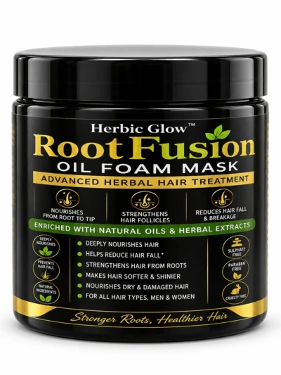 Root Fusion Oil Foam Mask - Herbic Glow