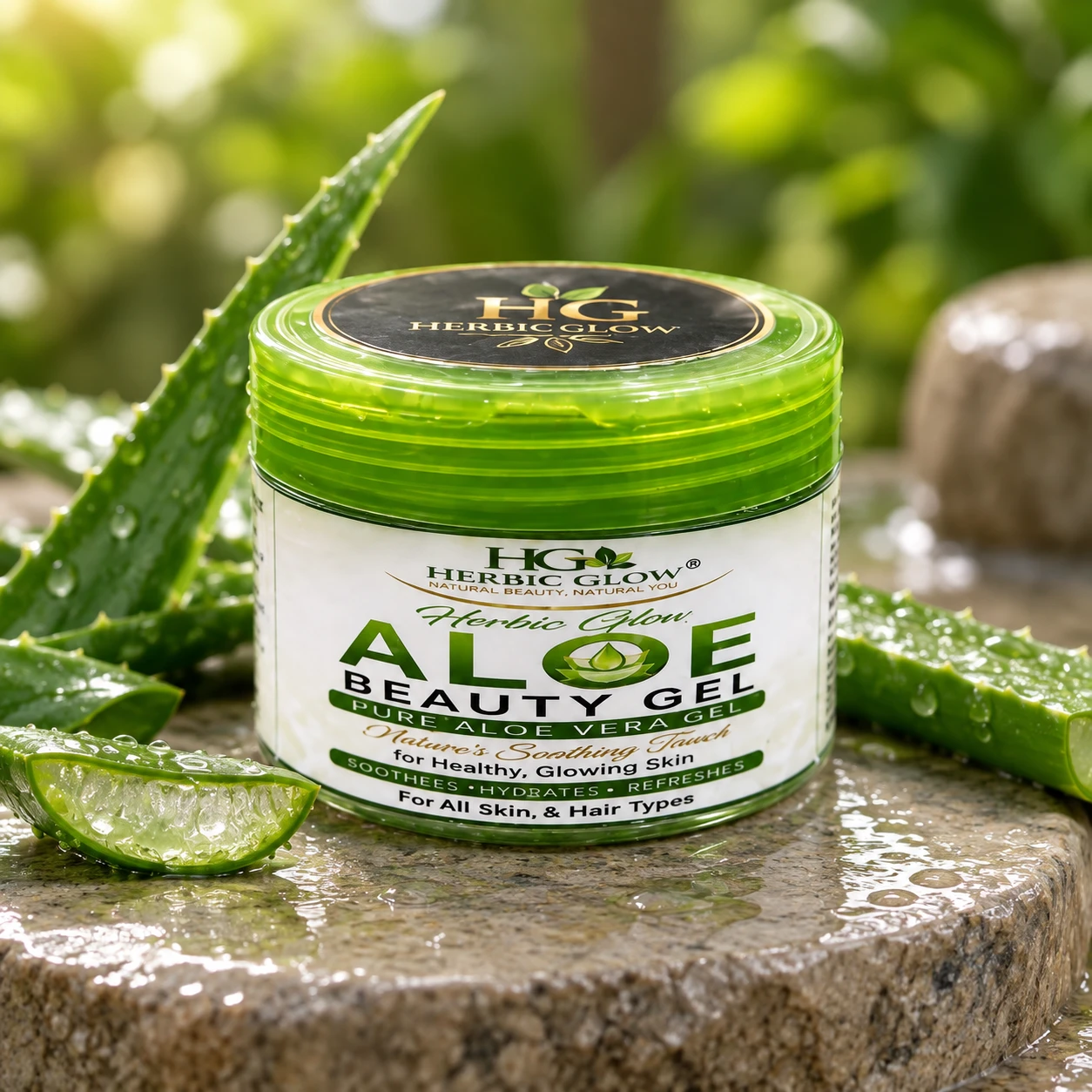 Aloe Beauty Jel - Herbic Glow - Image 2